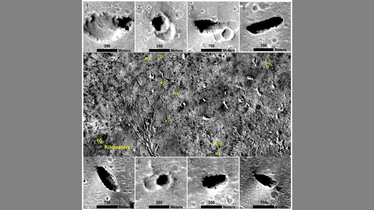 Evidence of ancient life on Mars could be hidden away in colossal water-carved caves 